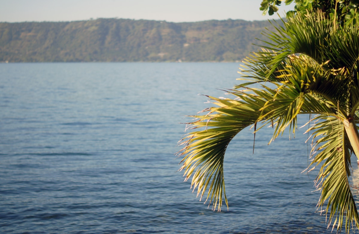 Lago de Coatepeque en El Salvador